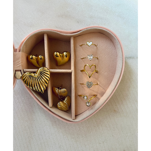 Sparkling Heart Ring