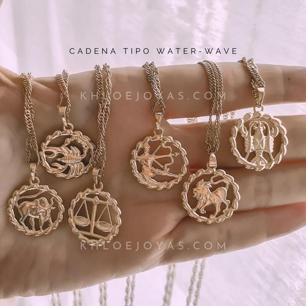 Collar Flaming Zodiac