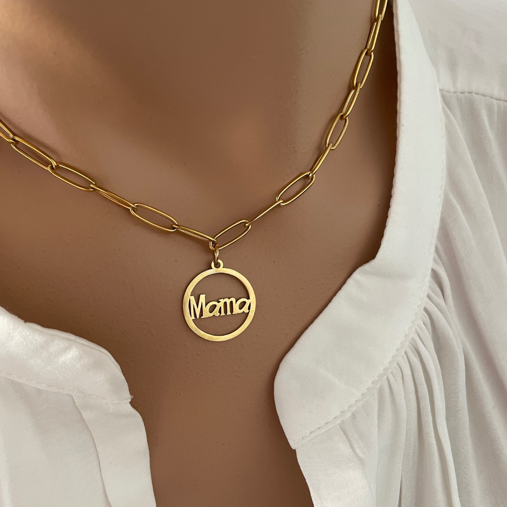 Collar Mama Círculo Relier