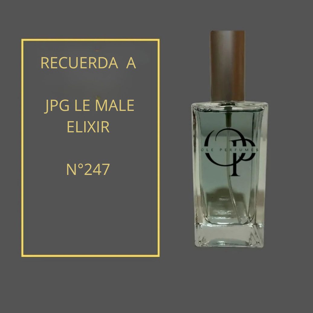 247 INSPIRADO EN JPG LE MALE ELIXIR
