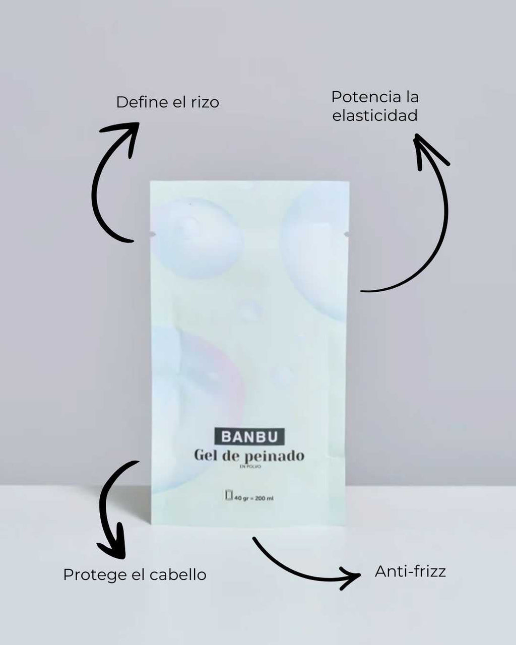 Gel de Peinado para Cabello Rizado - Método Curly
