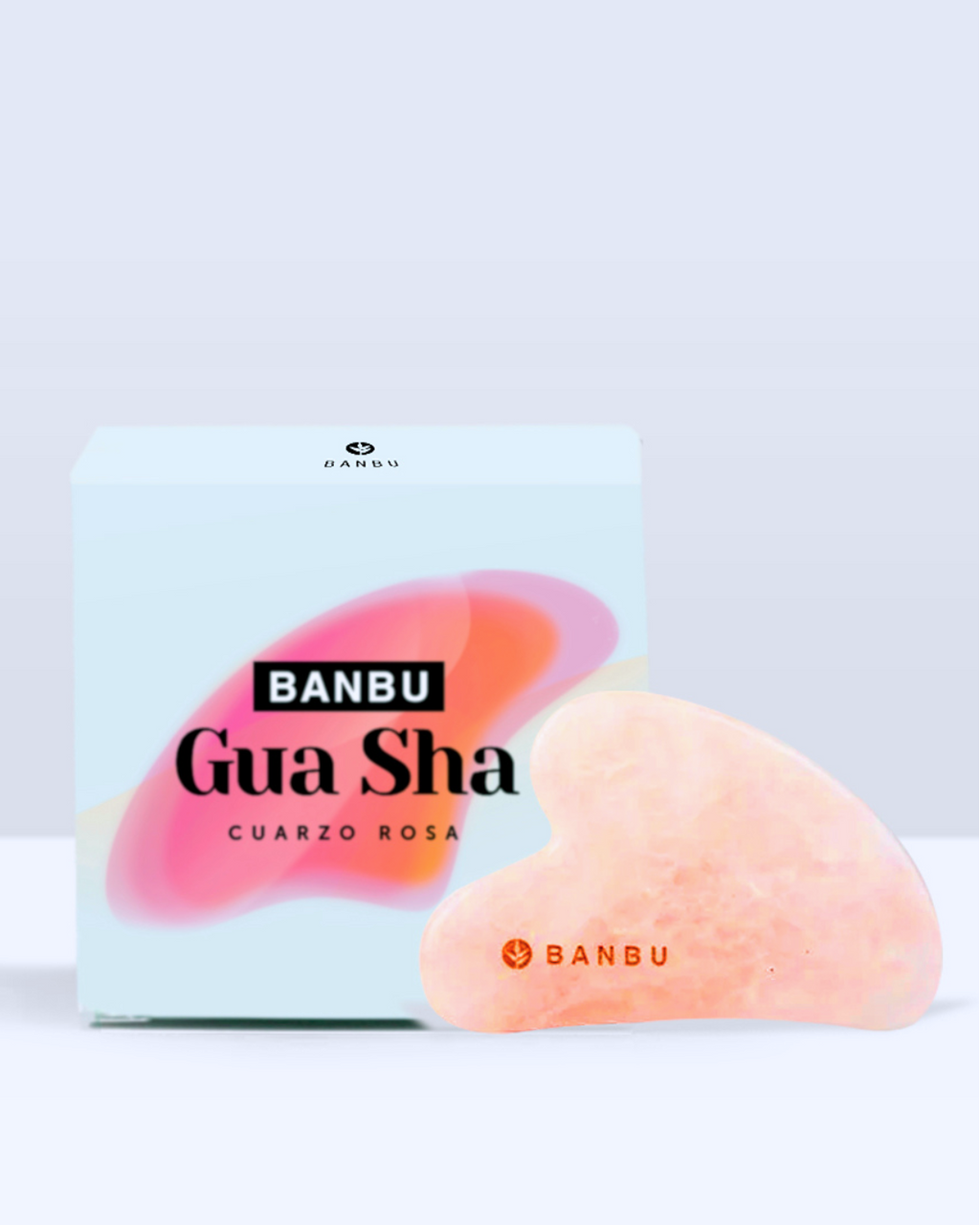 Gua Sha de Cuarzo Rosa
