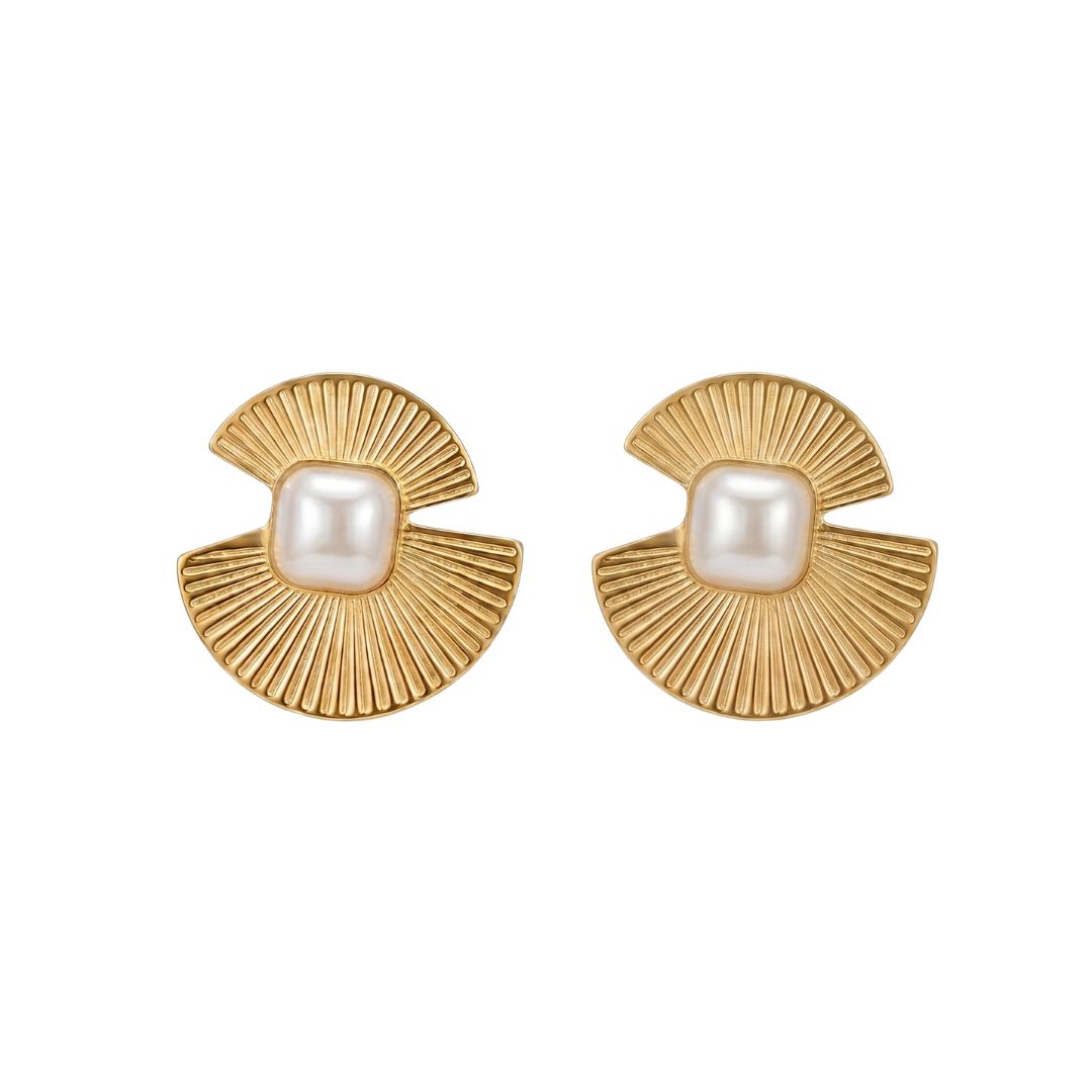 Pendientes Borneo Perla