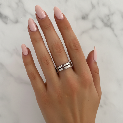 Anillo Waves (Set 2 Anillos)