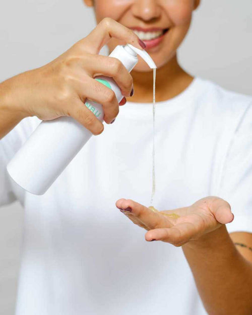 Powder Gel Bottle (shower or styling)