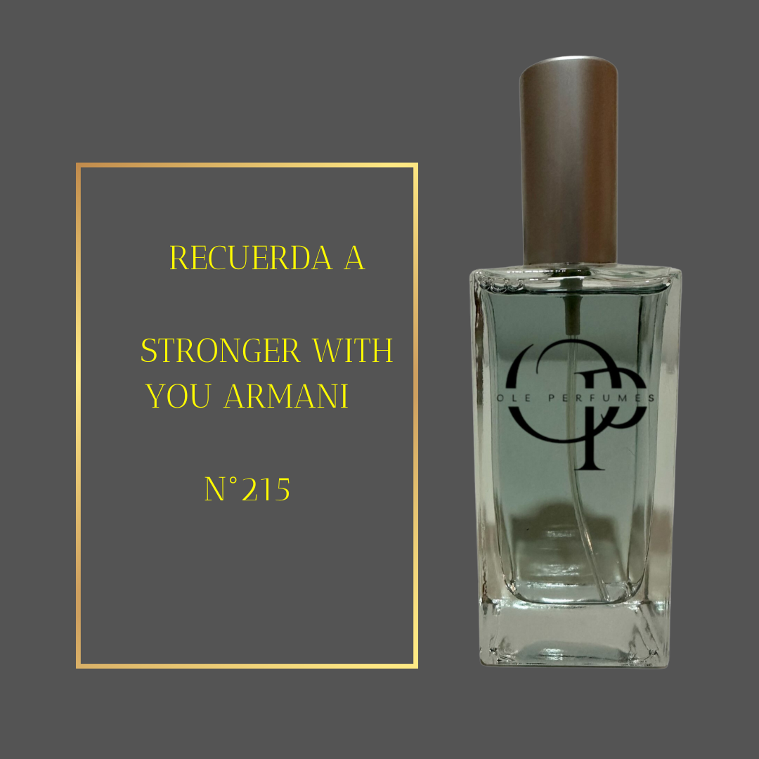 215 INSPIRADO EN STRONGER WITH YOU ARMANI
