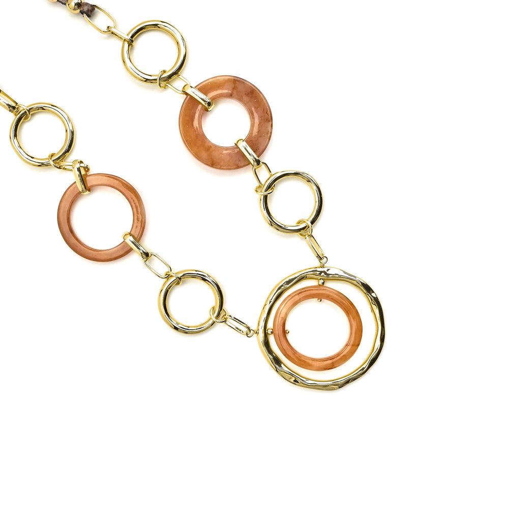 Collar acabado oro 18k - Saimil