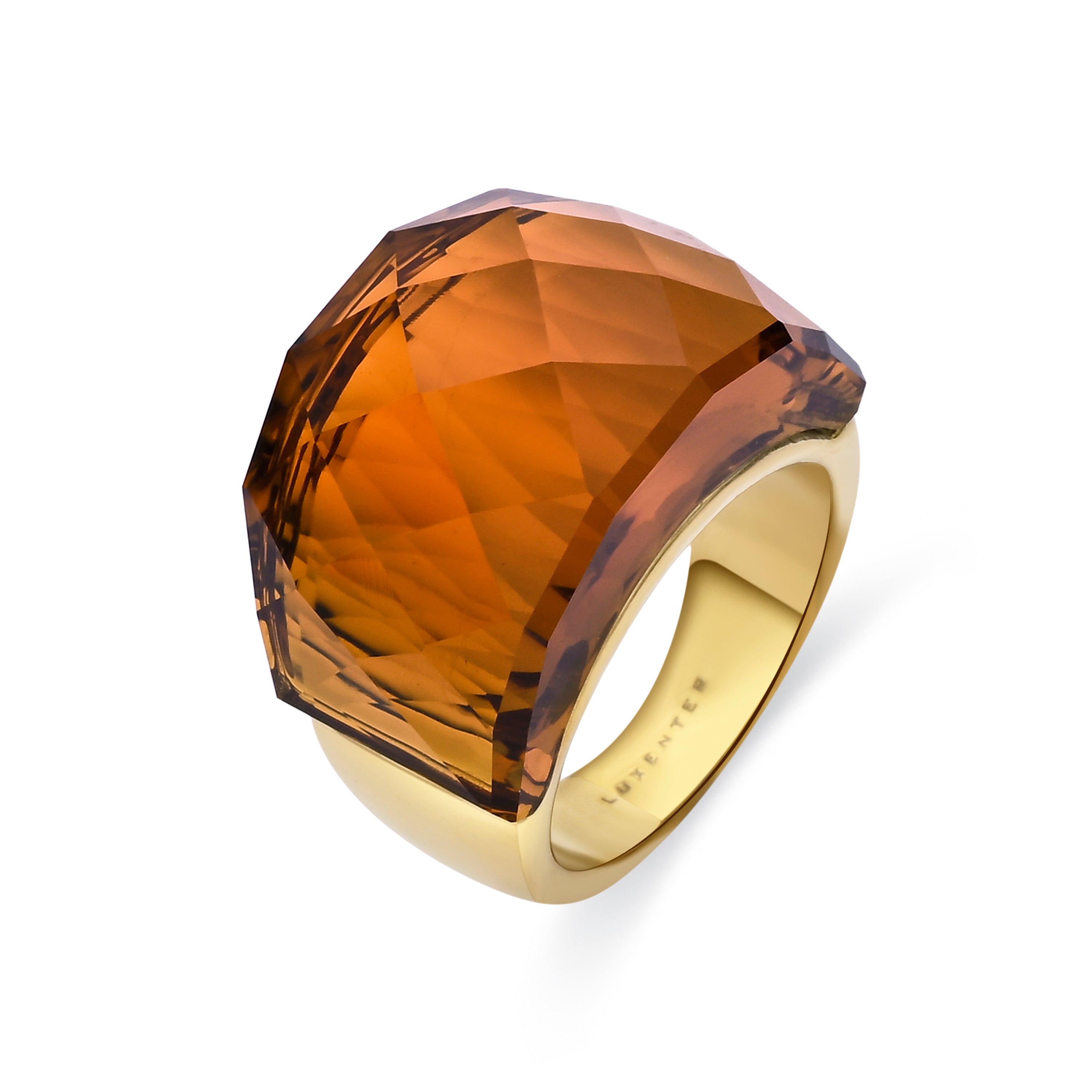 Anillo de Cuarzo Hidrotermal - Fadino