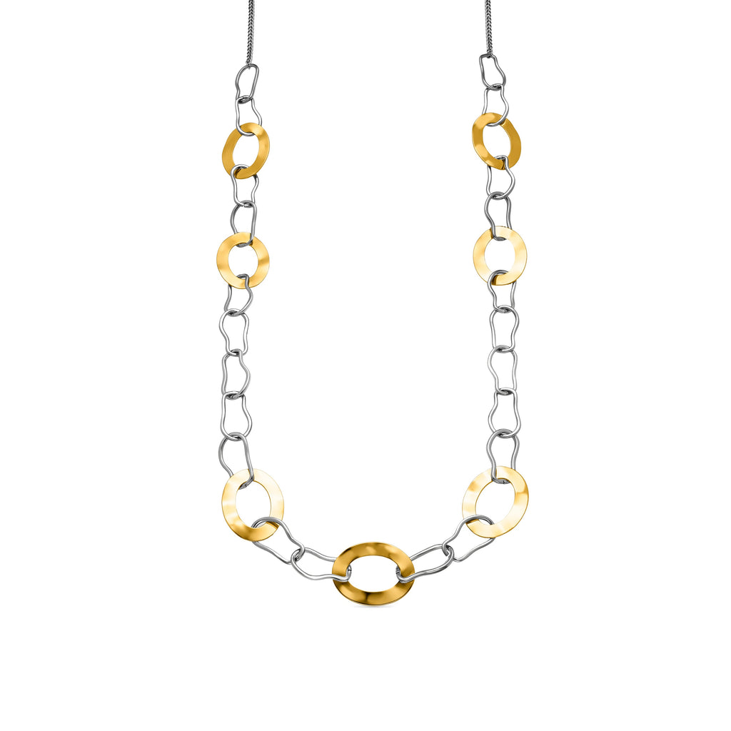 Collar acabado oro 18k - Shumi