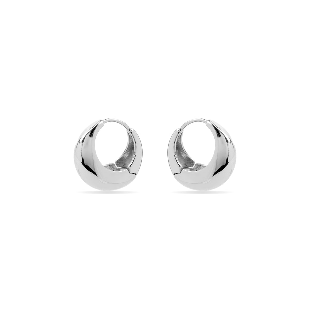 Pendientes con - acabado plata - Zatar