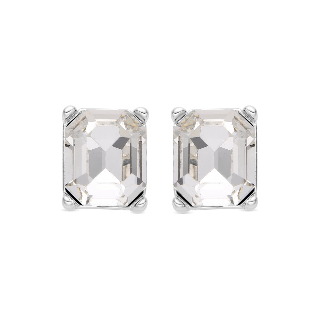 Pendientes con Circonita Brillante acabado plata - Rindel