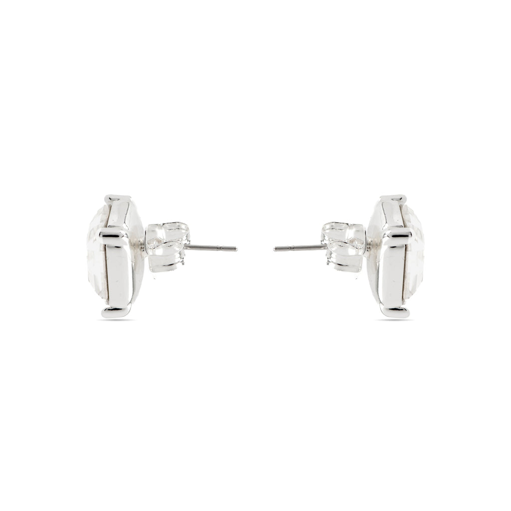 Pendientes con Circonita Brillante acabado plata - Rindel