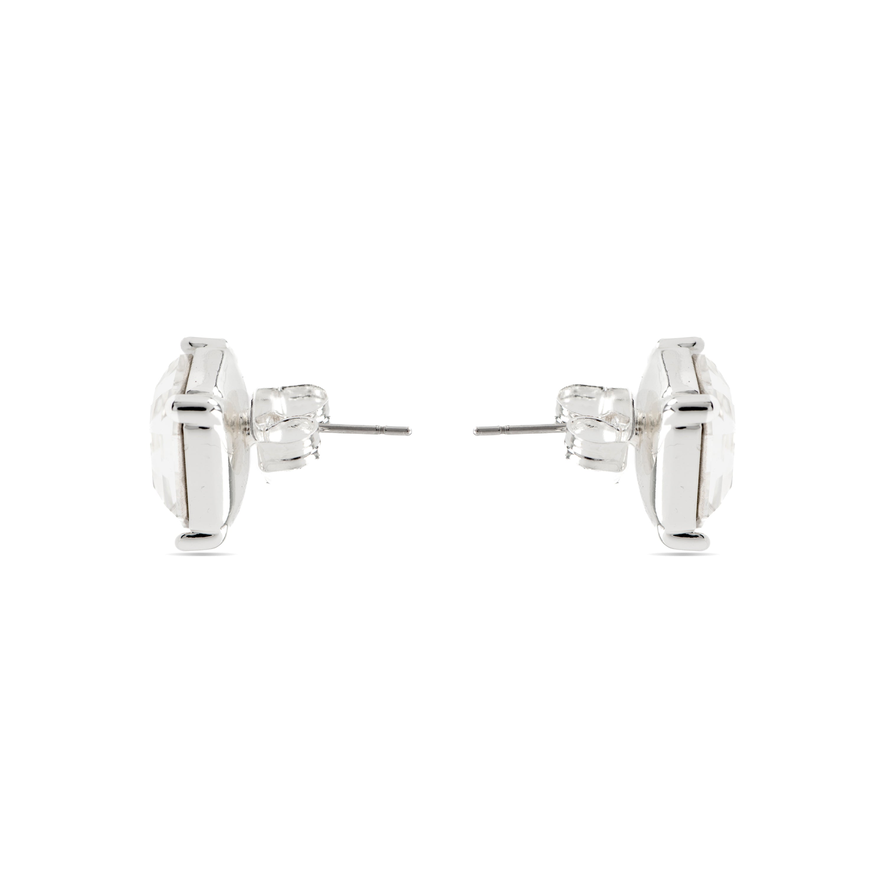 Pendientes con Circonita Brillante acabado plata - Rindel