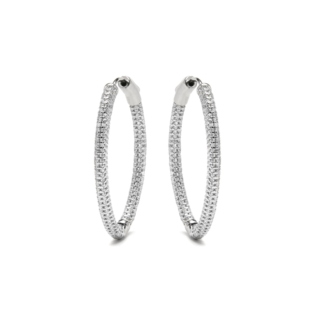 Pendientes con - acabado plata - Libub
