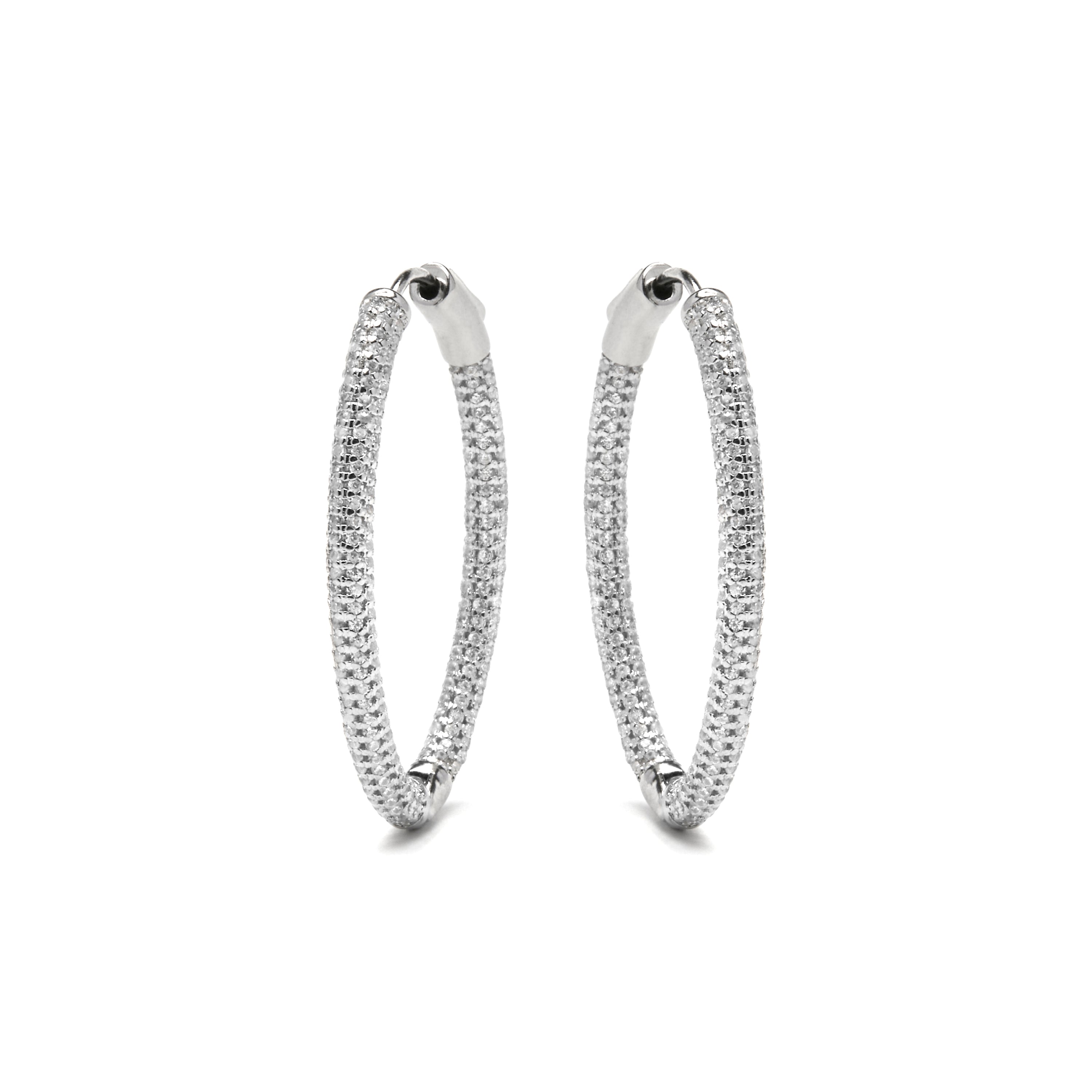 Pendientes con - acabado plata - Libub