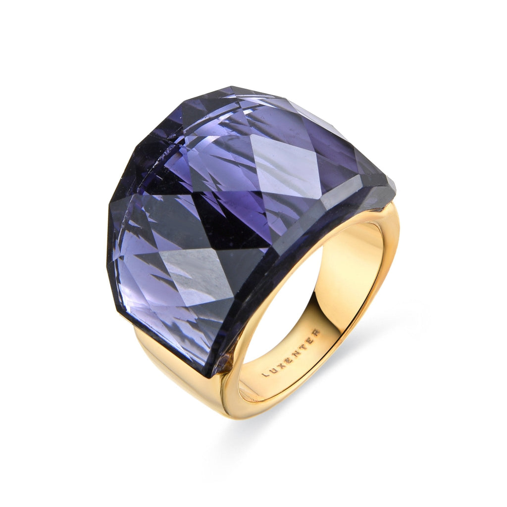Anillo de Cuarzo Hidrotermal - Fadino