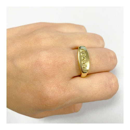 Anillo Fases Lunares - Plata de Ley 925