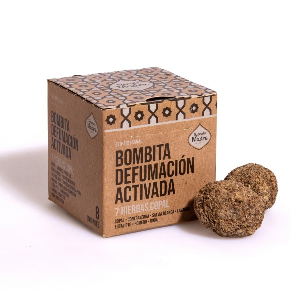 Bombita Defumación 7 Hierbas y Copal