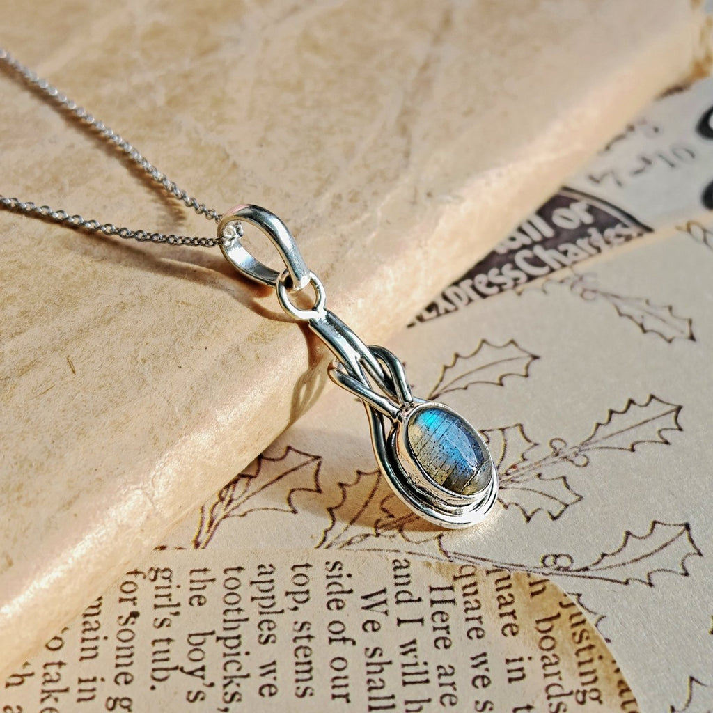 Colgante Arwen Labradorita y Plata de Ley 925