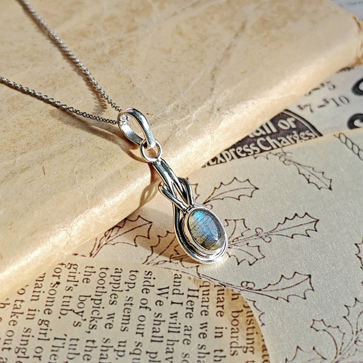 Colgante Arwen Labradorita y Plata de Ley 925