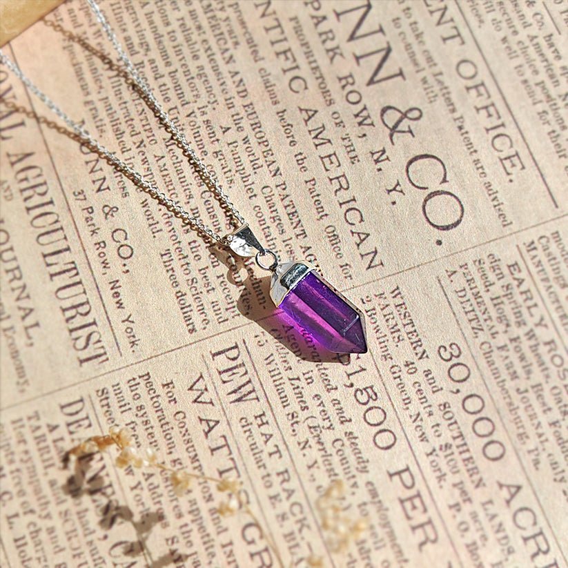 Colgante 'Atum' Amatista y Plata de Ley 925