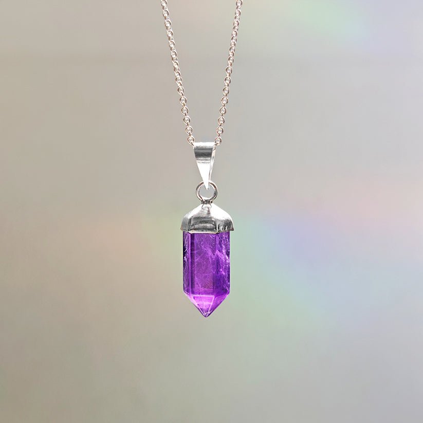 Colgante 'Atum' Amatista y Plata de Ley 925
