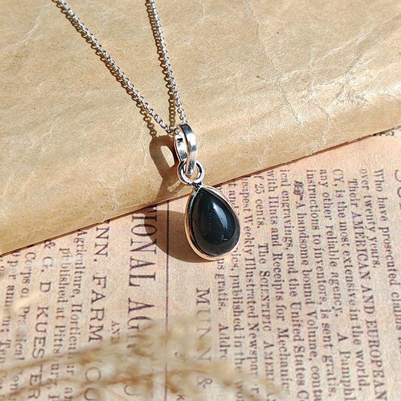 Colgante 'Aurora' Ónix y Plata de Ley 925