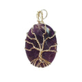 Colgante de Amatista y Árbol de la Vida