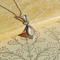Colgante 'Dewi' Piedra de Luna y Plata de Ley 925