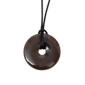 Colgante Donut de Cuarzo Ahumado
