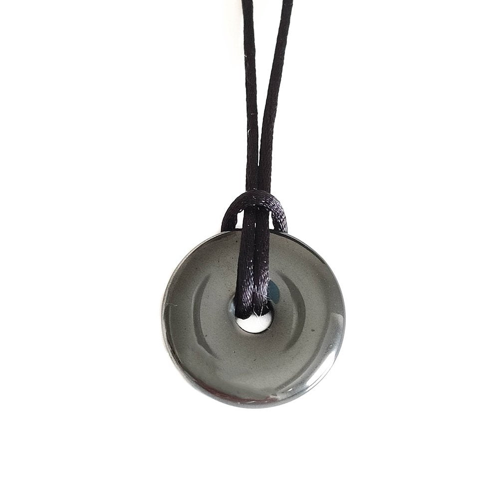 Colgante Donut de Hematite