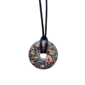 Colgante Donut de Jaspe Leopardo