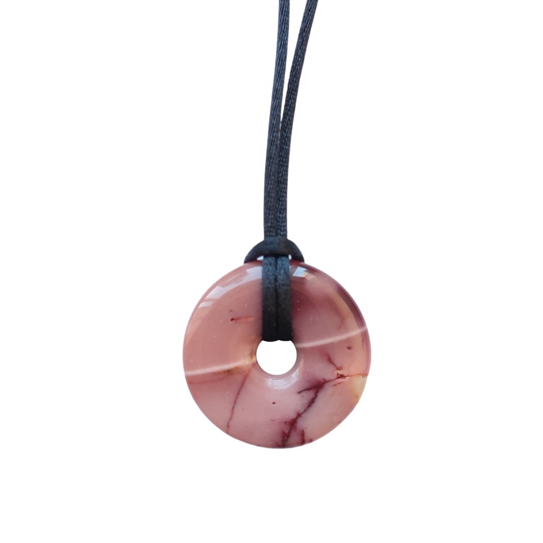 Colgante Donut de Jaspe Mokaita