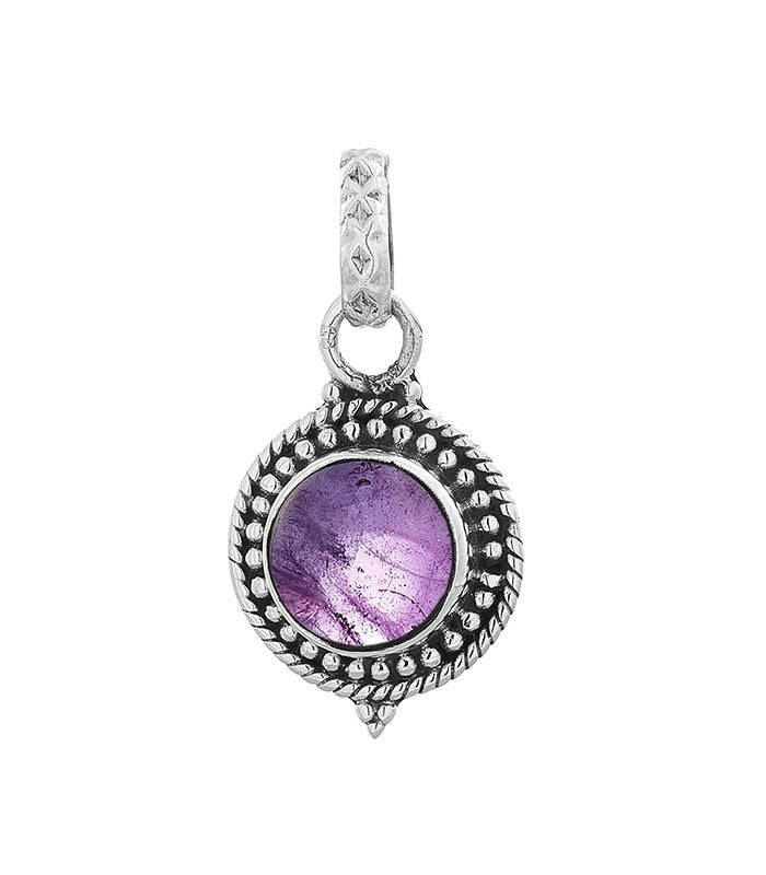 Colgante 'Eos' de Amatista y Plata de Ley 925