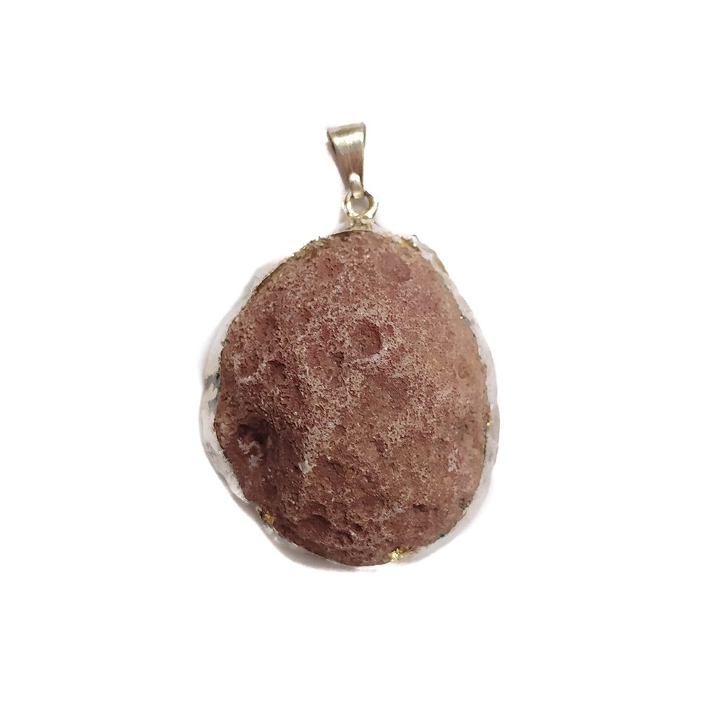 Colgante Geoda de Ágata
