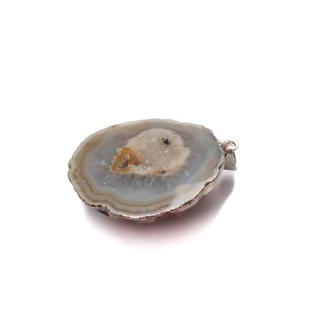 Colgante Geoda de Ágata