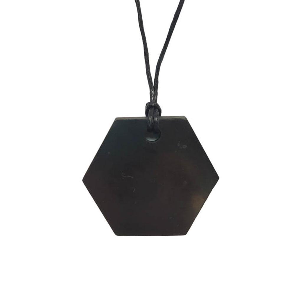 Colgante Hexa de Shungit