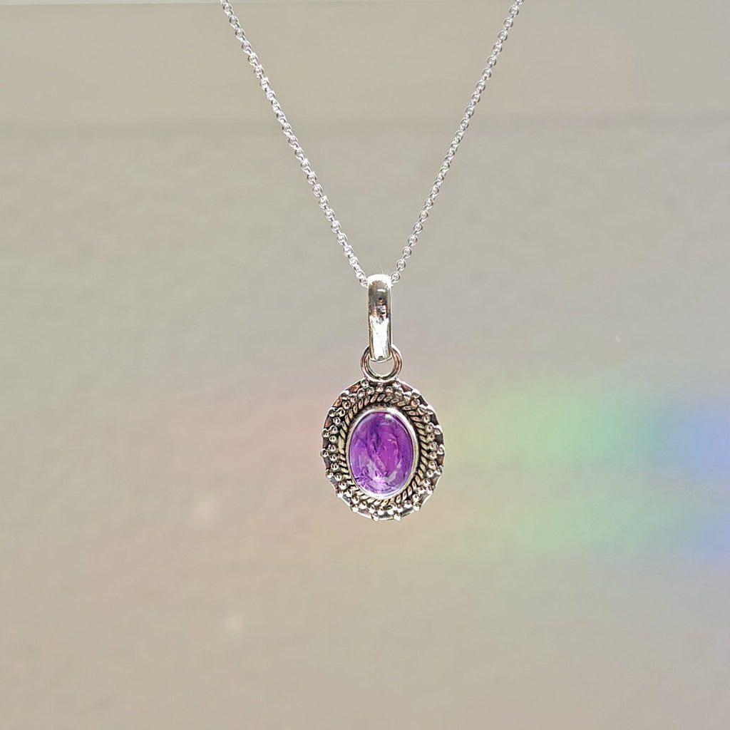 Colgante 'Marici' Amatista y Plata de Ley 925