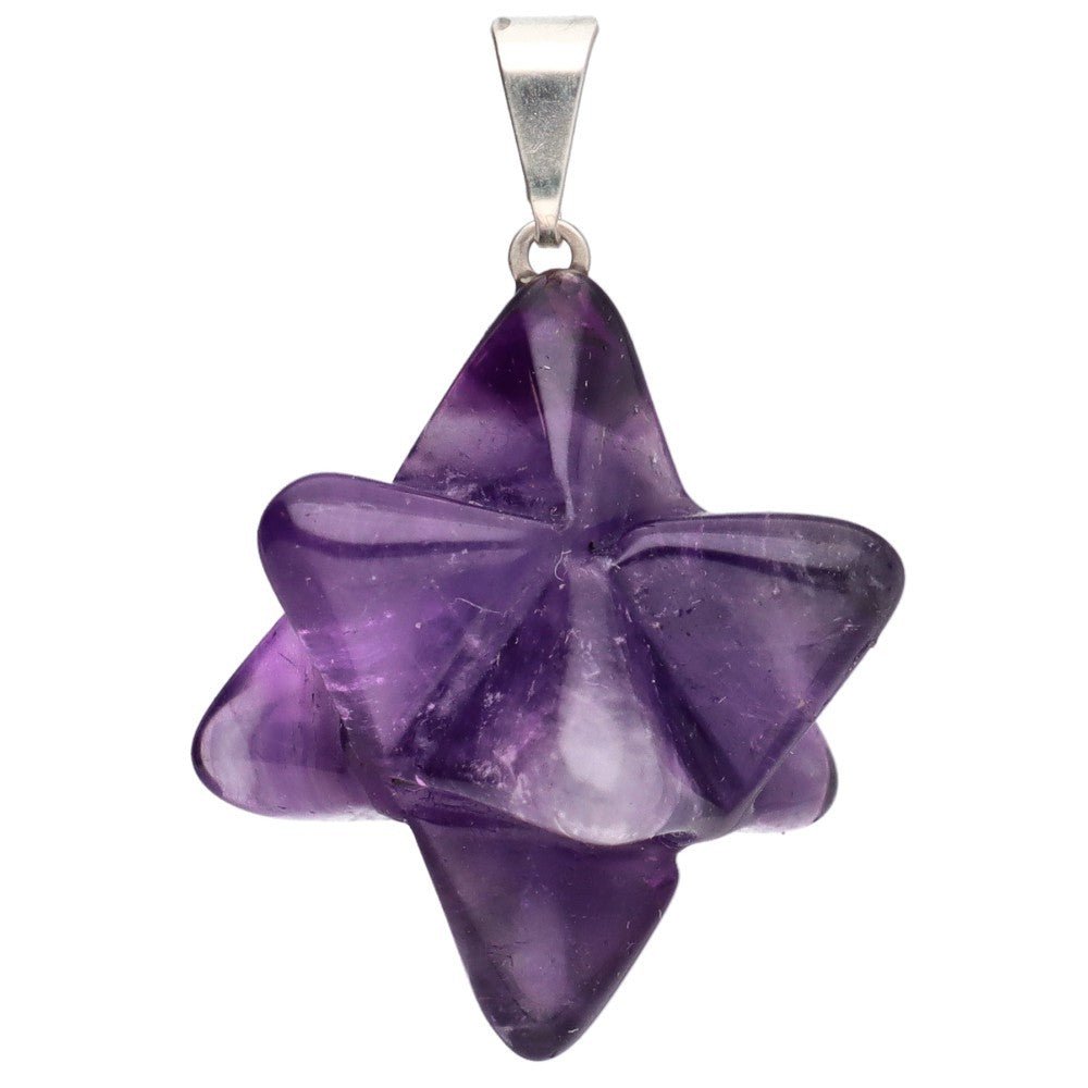 Colgante Merkaba de Amatista