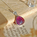 Colgante 'Sedna' de Amatista y Plata de Ley 925