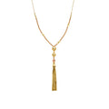 Collar acabado en oro amarillo 18K