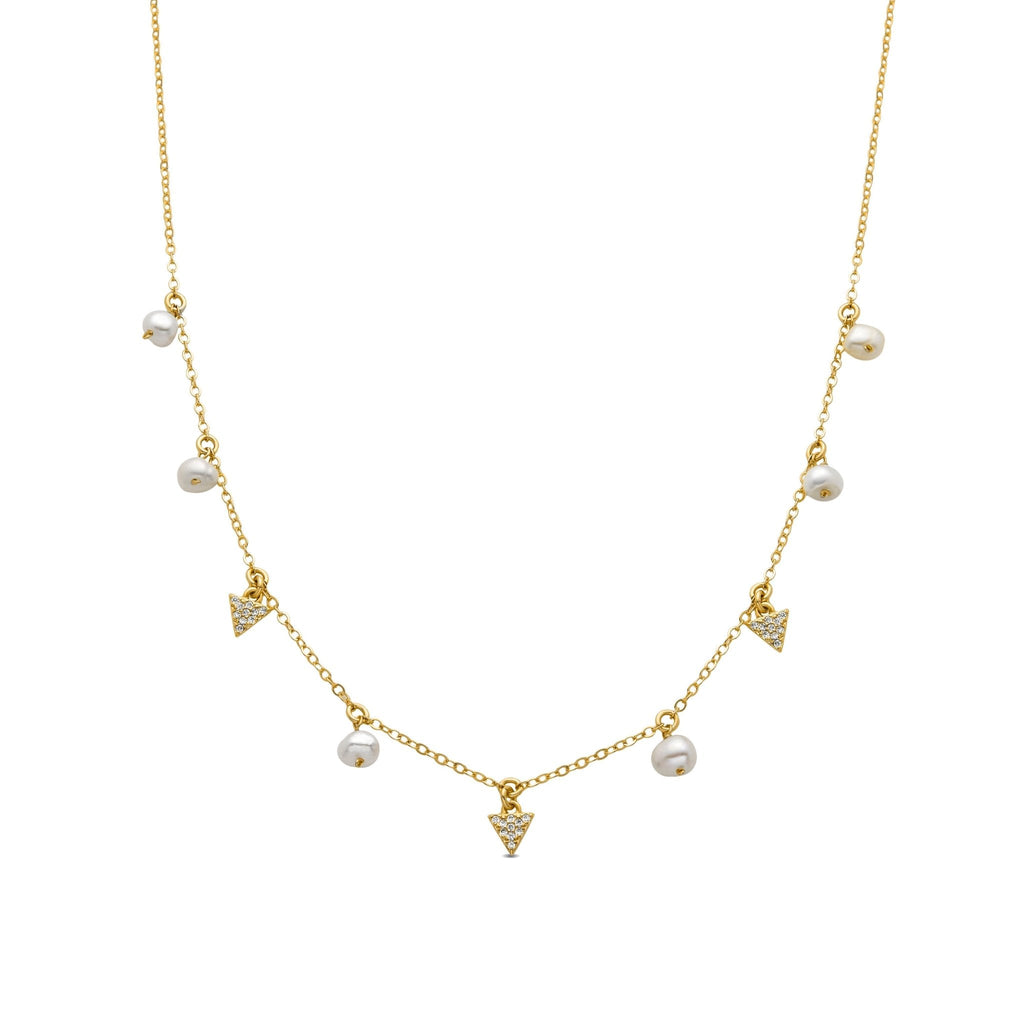 Collar acabado oro 18k