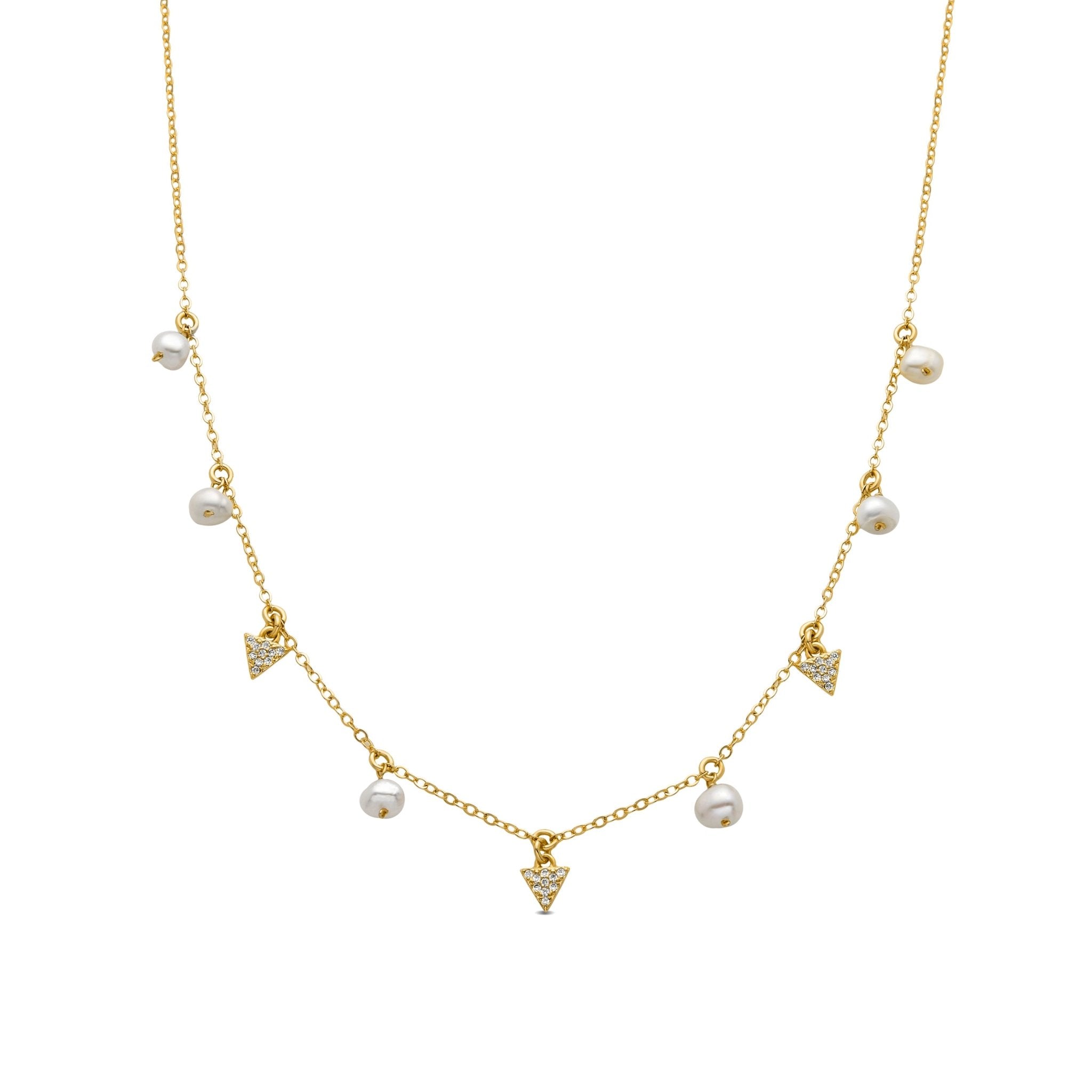 Collar acabado oro 18k