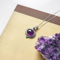 Colgante Amisha Amatista y Plata de Ley 925