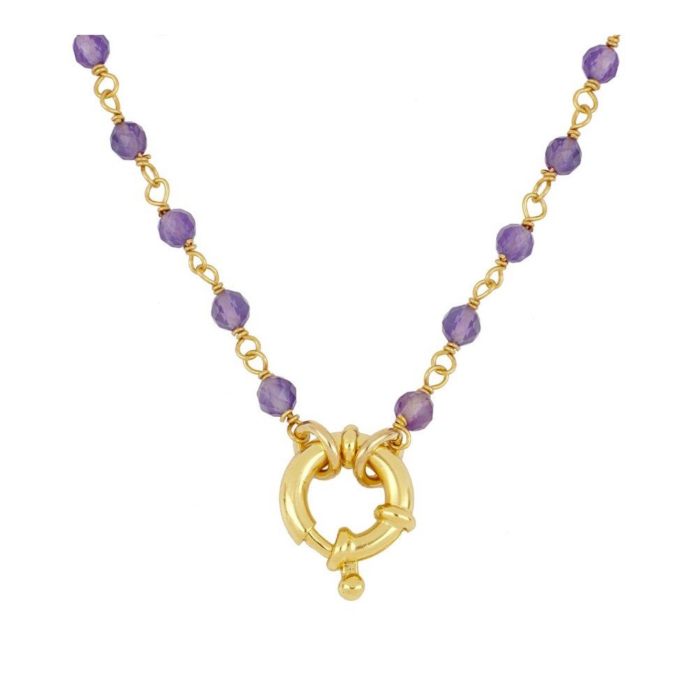 Collar 'Beatrice' - Amatista