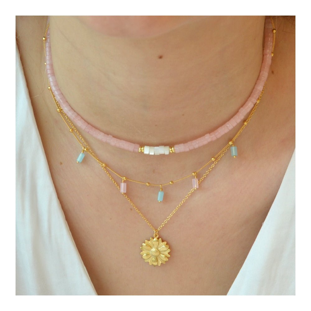 Collar 'Flora'