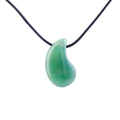 Colgante Lacrima de Cuarzo Verde