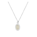 Collar Ovale Piedra de Luna - Plata de Ley 925