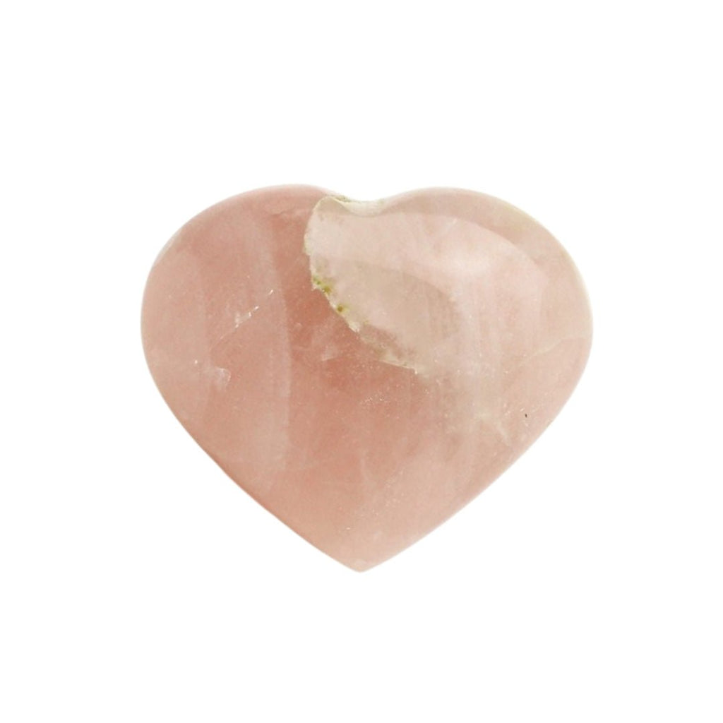Corazón de Cuarzo Rosa