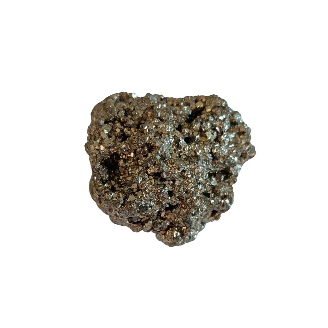 Drusa de Pirita Chispa